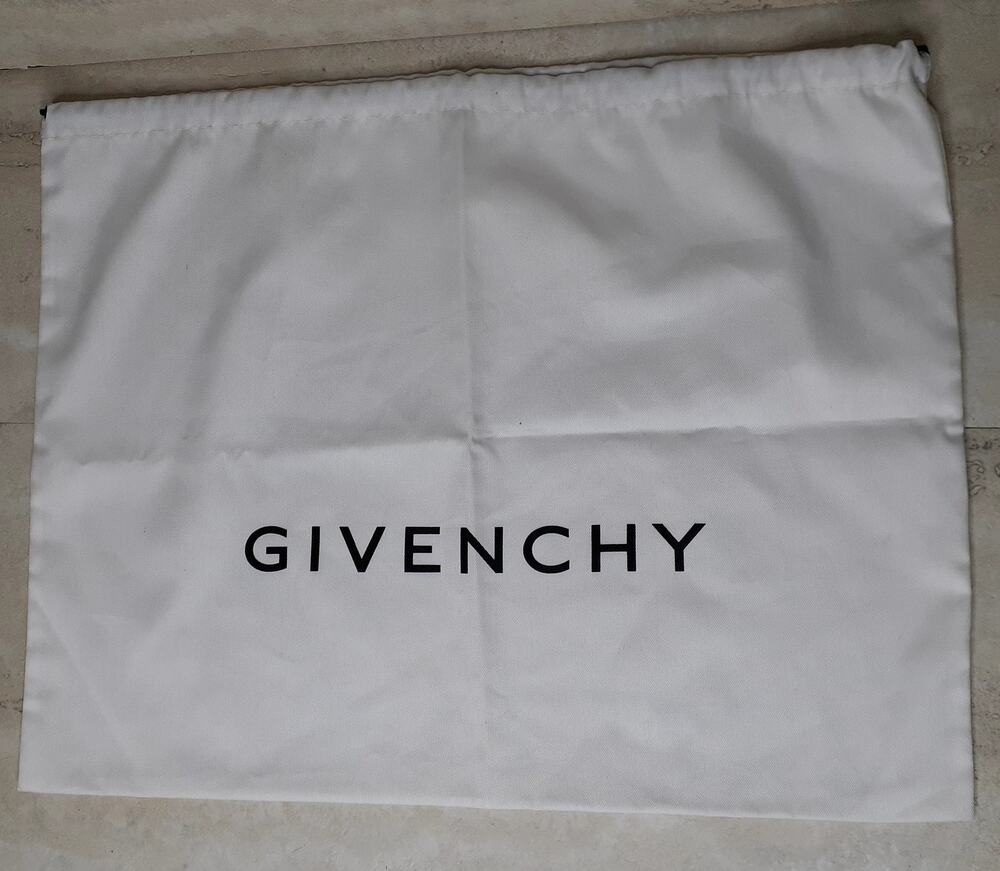 Givenchy White Dust Bag 19" x 15.5"
